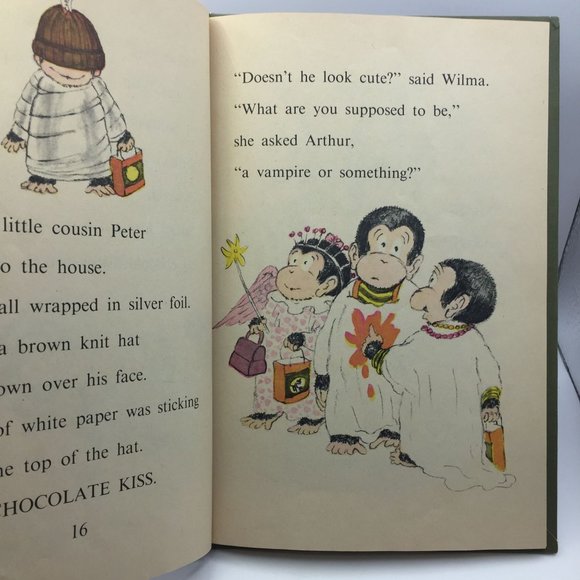 Vintage I Can Read Children's Beginning Hardback Book Arthur's Halloween Costume - Picture 3 of 9